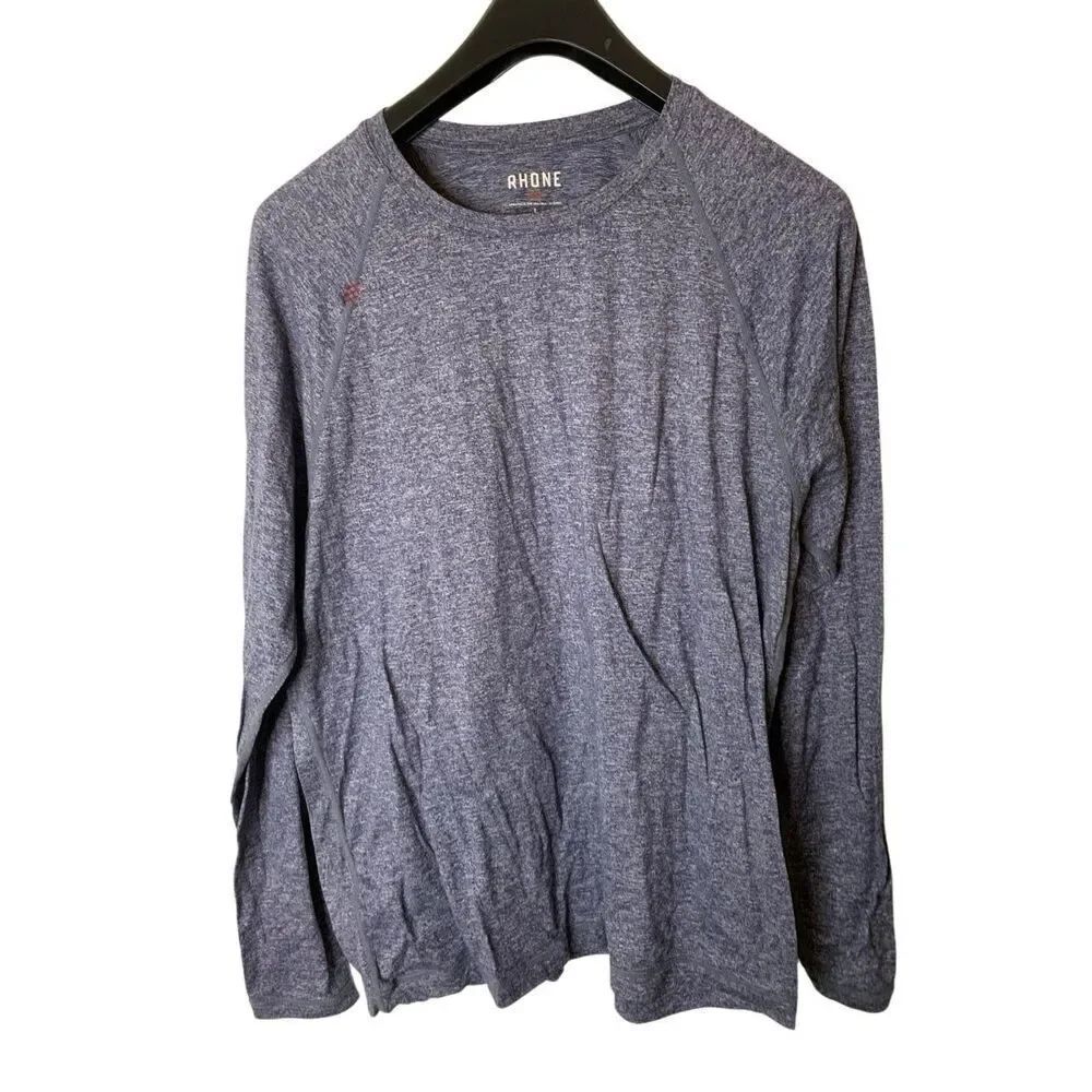 Rhone long sleeve shirt men's size large